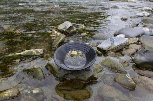 Gold Panning Carmarthenshire